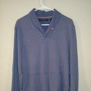 Perry Ellis Men’s Shawl Collar Pullover Sweater – Size M